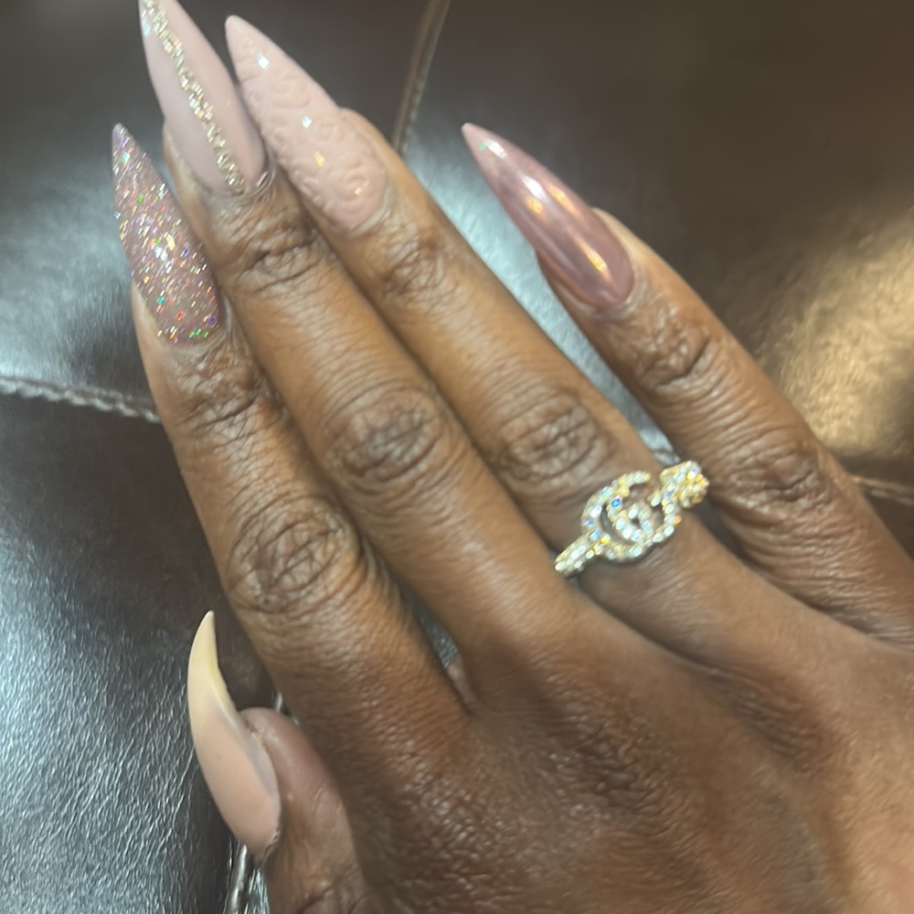 Stunning Gucci Ring! Size 6.5 and size 8. Never Worn!